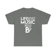 Load image into Gallery viewer, Life With Out Music Would Be Flat Unisex Jersey Short Sleeve Tee
